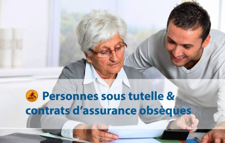 personne sous tutelle en train de se renseigner sur le contrat obsèques