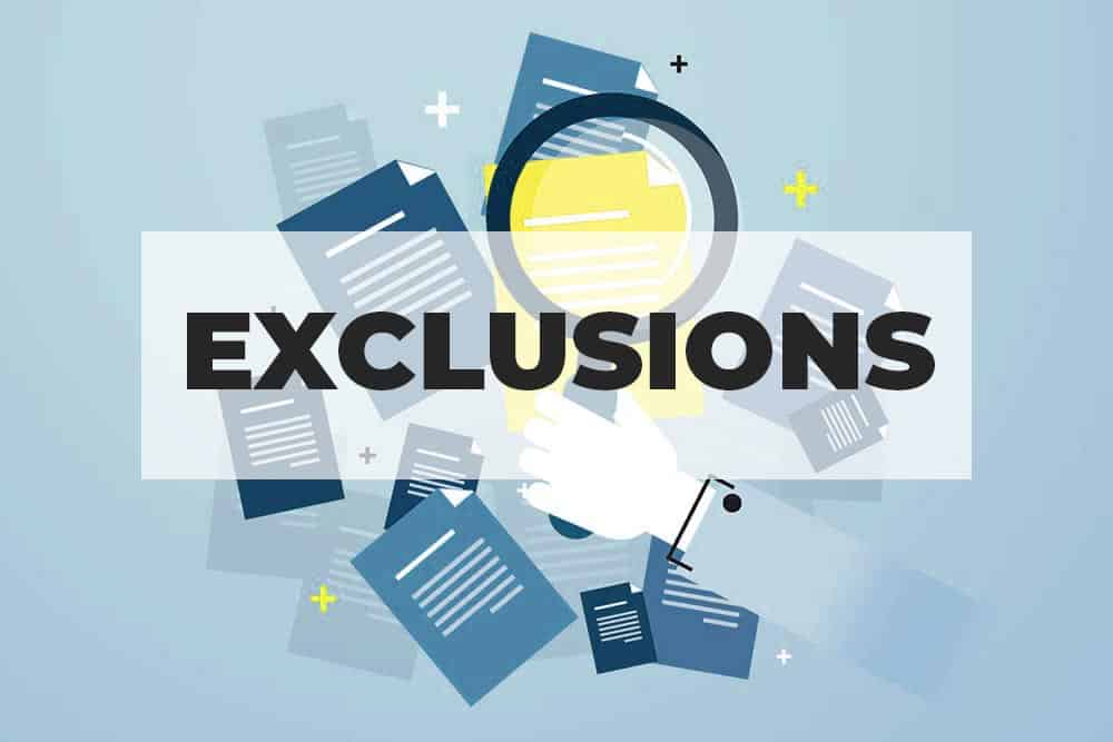 Exclusion De Garantie Illustration