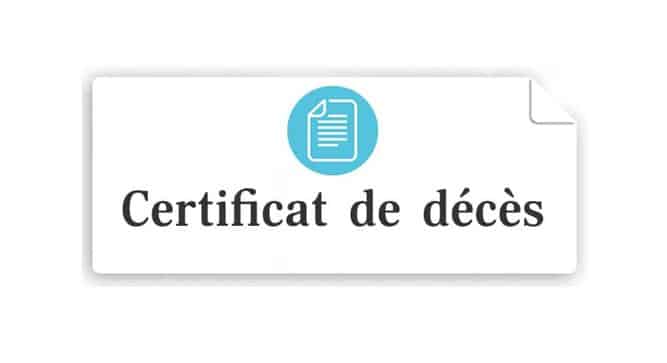 Illustation Certificat De Décès