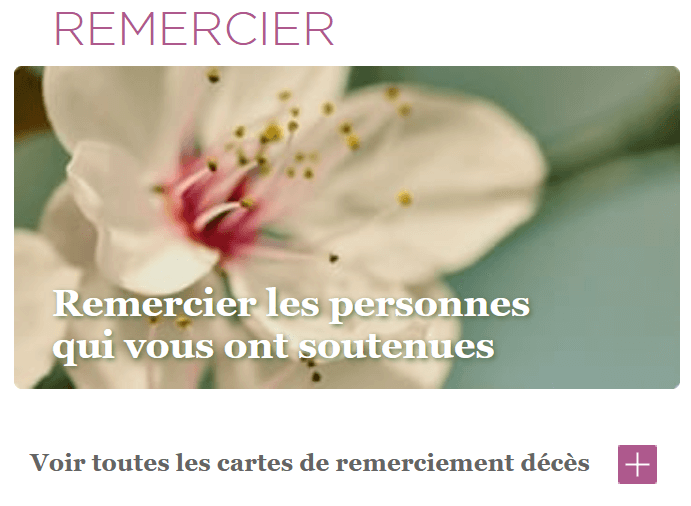 Illustration Remerciement Deces